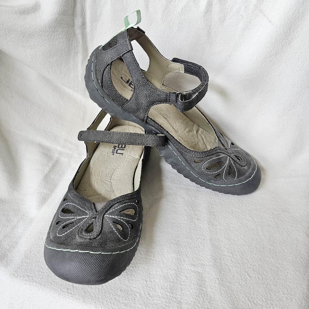 JBU By Jambu Meadow Women Shoe Casual Flat Mary Jane Ballet Size 7.5M